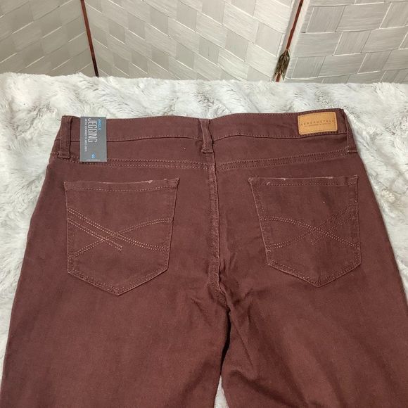 NWT aeropostale rust distressed ankle jegging size 8 - Picture 6 of 8